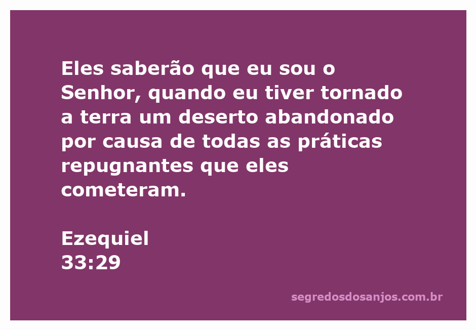 Imagem representativa do deserto, simbolizando a devastação causada pelas práticas repugnantes mencionadas em Ezequiel 33:29.