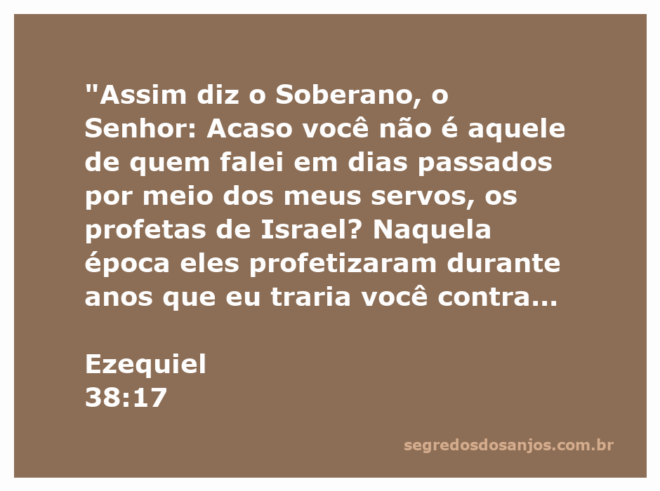 Profecia de Ezequiel sobre a invasão de Israel