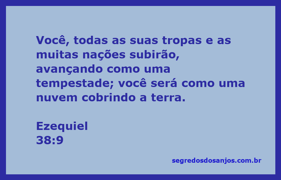 Representação artística de uma grande tempestade com nuvens escuras, simbolizando o avanço das tropas mencionadas em Ezequiel 38:9.