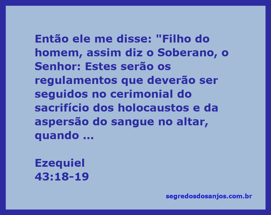 Imagem que ilustra os regulamentos do sacrifício no altar conforme Ezequiel 43:18-19, destacando o novilho como oferta aos sacerdotes levitas.