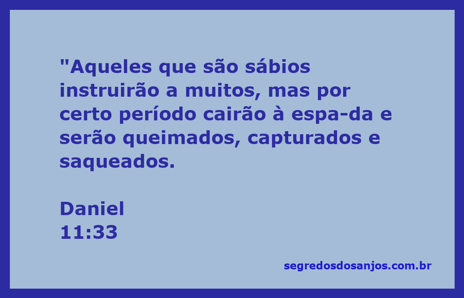 Ilustração do versículo Daniel 11:33, representando a sabedoria e a perseguição dos justos.
