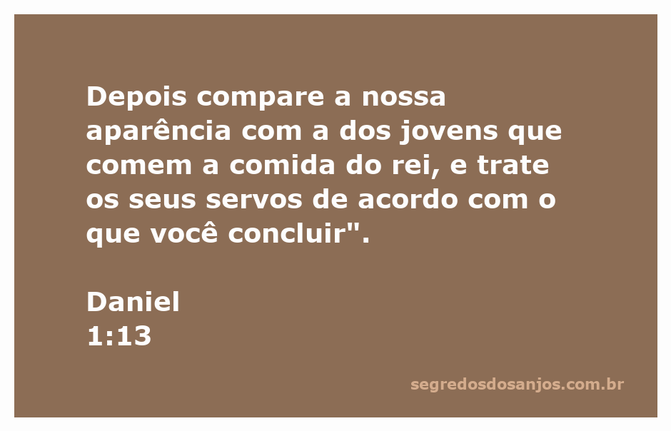 Jovens sendo comparados em aparência após seguir diferentes dietas, inspirados em Daniel 1:13.