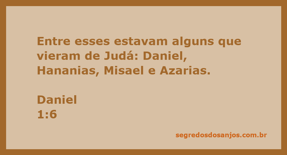 Imagem representando Daniel e seus amigos Hananias, Misael e Azarias, destacados entre os jovens de Judá.