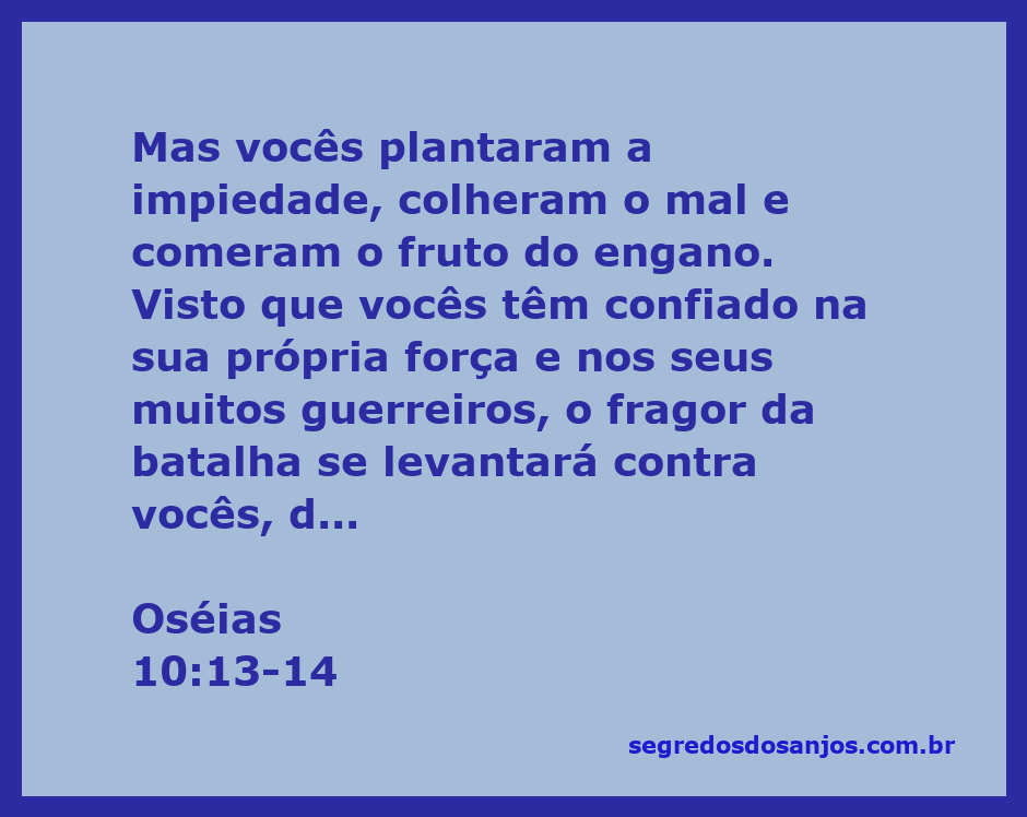 Ilustração representando a devastação e o juízo de Deus descritos em Oséias 10:13-14, com soldados em batalha e a destruição de fortalezas.