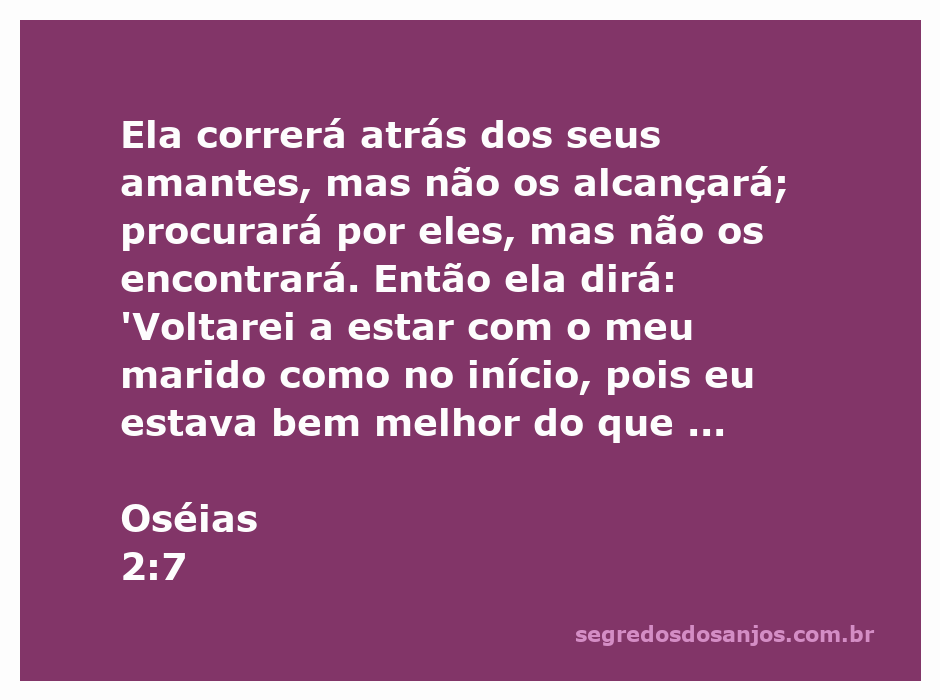 Ilustração de Oséias 2:7, destacando a busca e anseio da mulher por amor e reconciliação.
