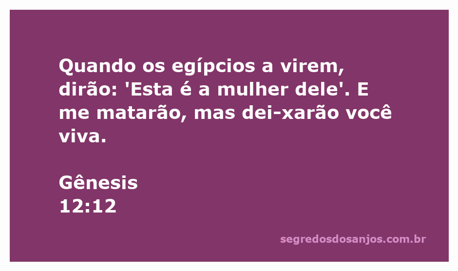 Ilustração de Abraão e Sara no Egito, refletindo a preocupação de Abraão com a beleza de Sara e o perigo que isso representa.