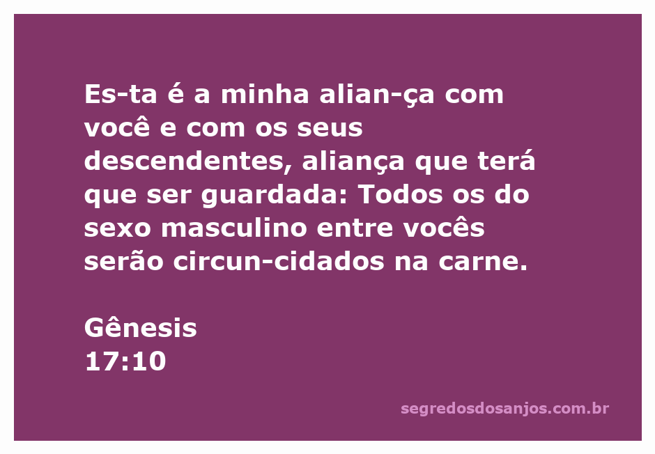 Imagem representativa da aliança de Deus com Abraão, simbolizando a circuncisão como sinal da aliança.