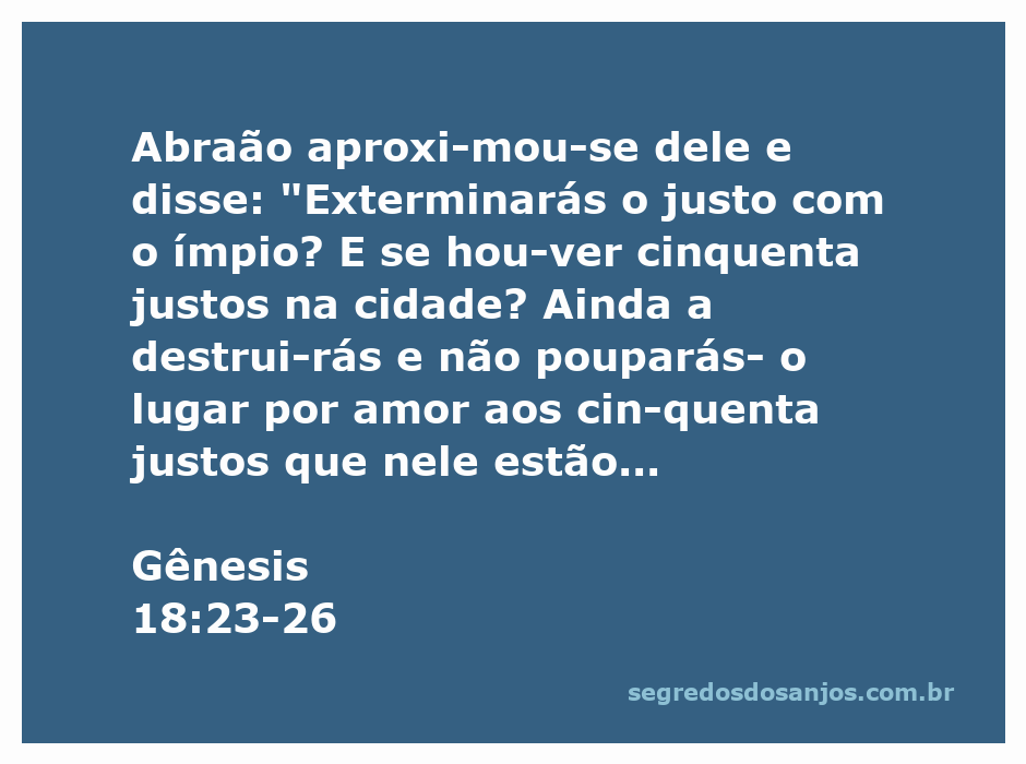 Imagem representativa de Abraão intercedendo por Sodoma, destacando a importância da justiça e da misericórdia divina.