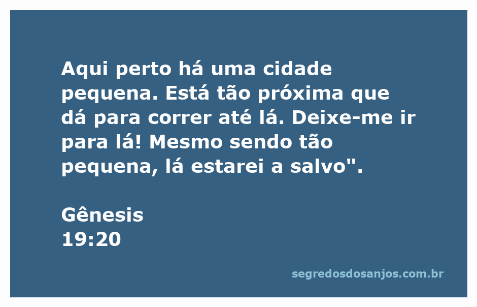 Imagem representativa da cidade pequena mencionada em Gênesis 19:20, simbolizando abrigo e segurança.
