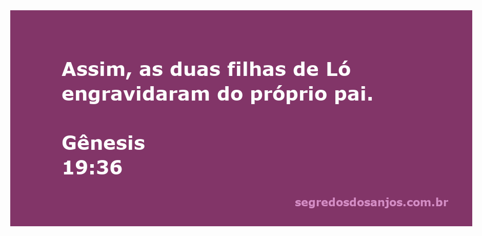 Ilustração das filhas de Ló, representando uma narrativa bíblica de Gênesis 19:36.