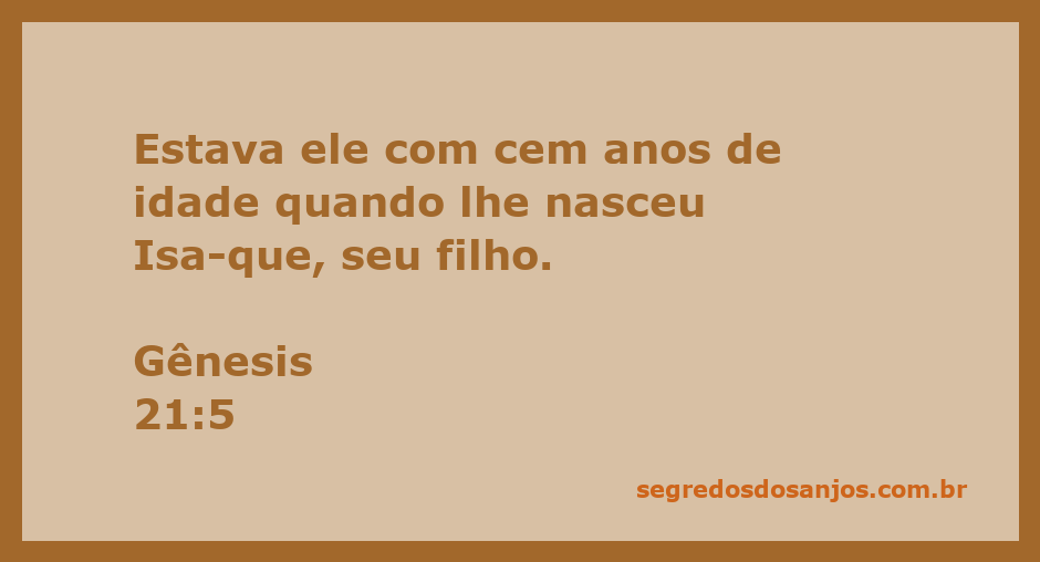 Abraão com seu filho Isaque, representando o momento de alegria e cumprimento da promessa de Deus.