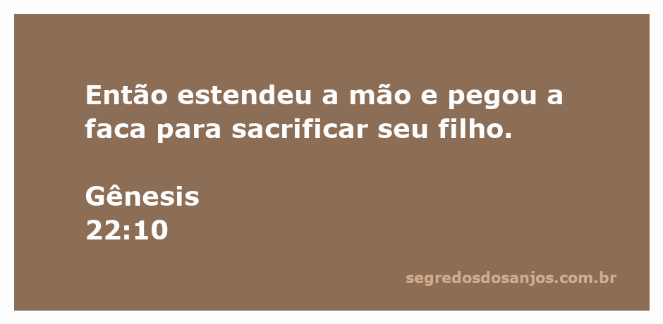 Abraão prestes a sacrificar seu filho Isaac com uma faca, simbolizando obediência e fé.
