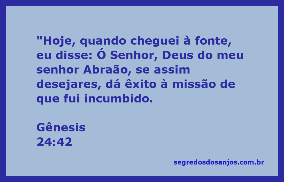 O servo de Abraão orando na fonte em busca de direção divina para sua missão.
