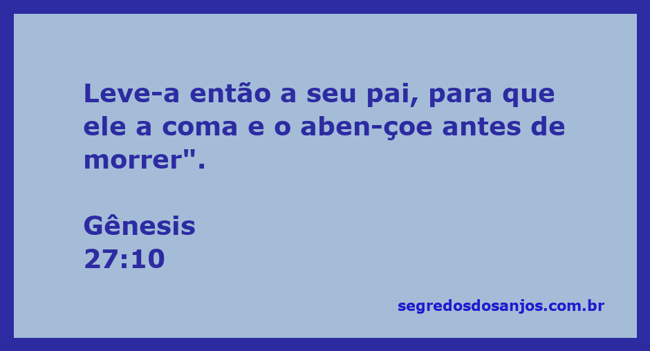 Imagem representativa de uma cena bíblica onde uma oferta é levada a um pai para receber uma bênção.