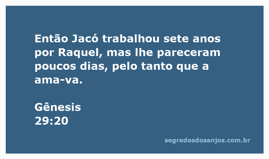 Jacó trabalhando por Raquel, simbolizando amor e dedicação.