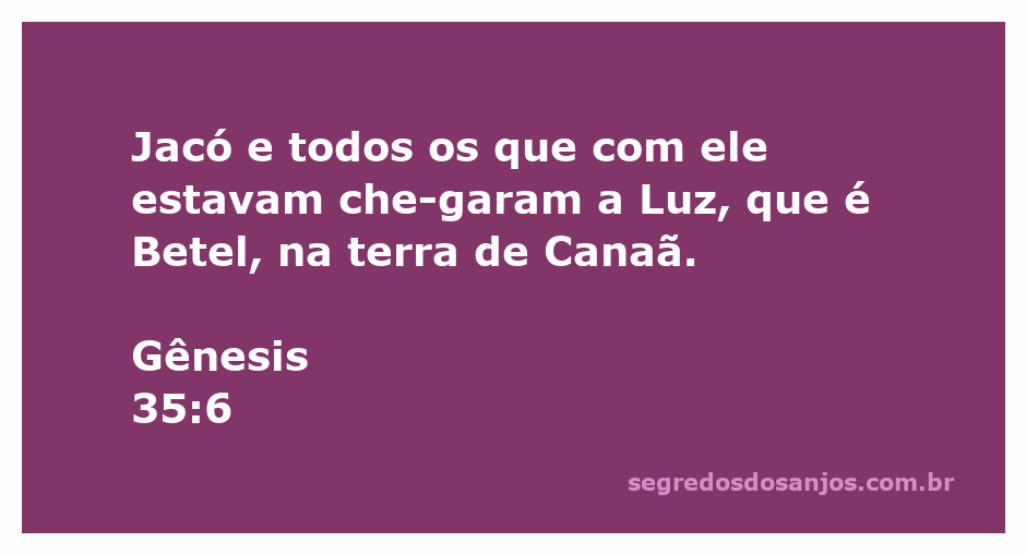 Imagem representativa de Jacó e seu grupo chegando a Betel, na terra de Canaã.