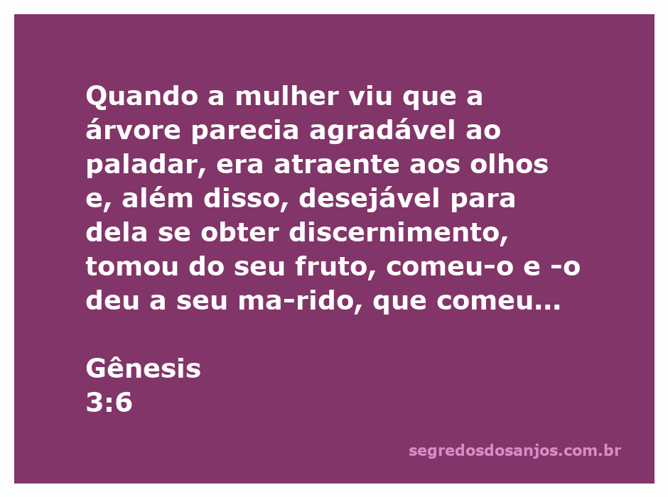 A ilustração da mulher olhando para a árvore do conhecimento, atraída por seu fruto.