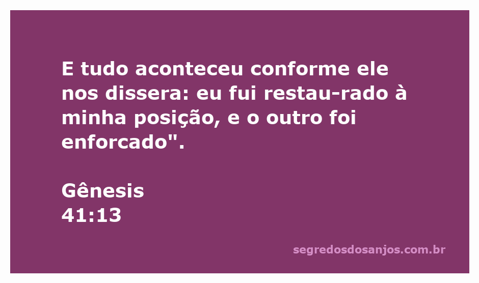 José interpretando os sonhos do copeiro e do padeiro na prisão, representando restauração e condenação.