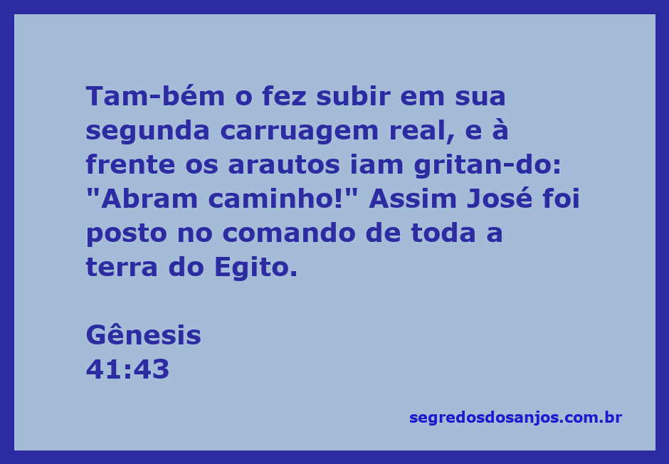 José sendo exaltado pelo faraó em sua carruagem real, enquanto arautos anunciam seu comando sobre o Egito.
