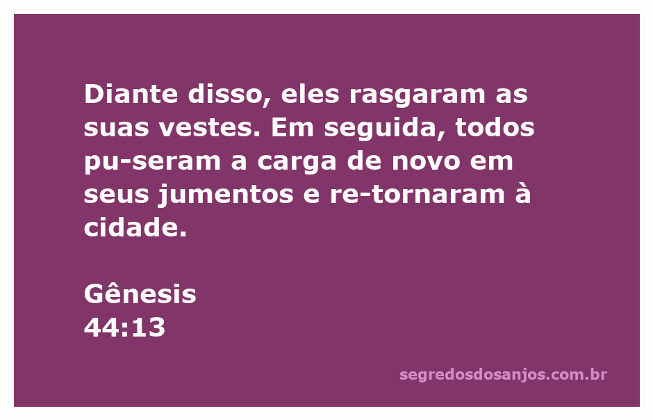 Os irmãos de José rasgando suas vestes em um momento de desespero após a revelação de um erro.