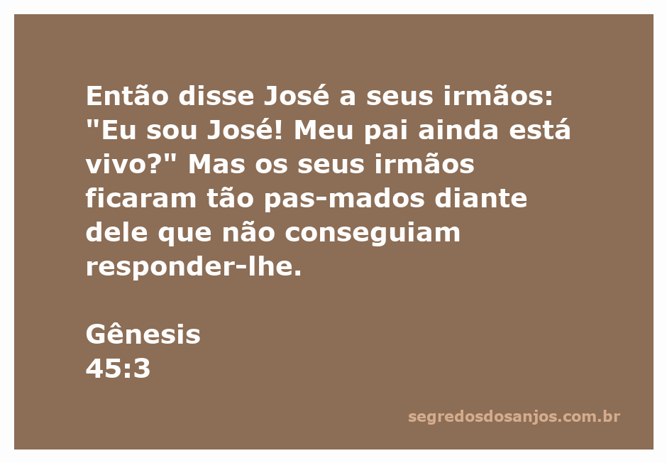 José revelando sua identidade a seus irmãos em uma cena emocional