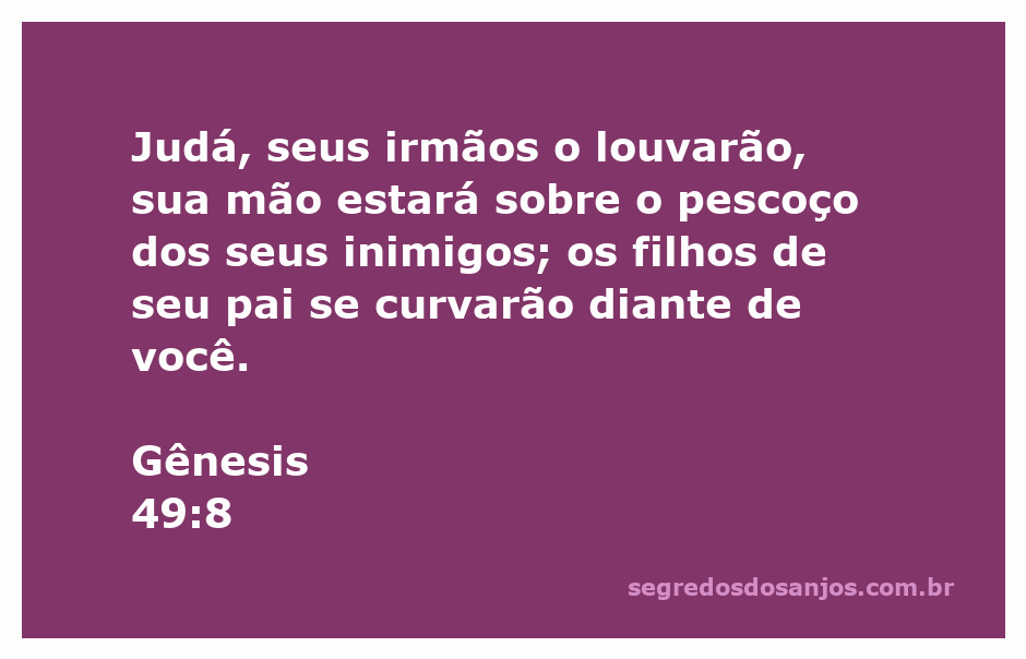 Representação artística de Judá sendo louvado por seus irmãos, simbolizando liderança e poder.