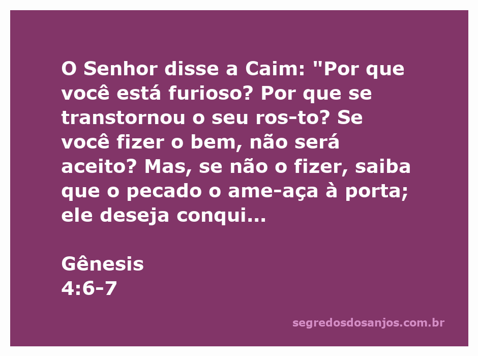 Ilustração de Caim conversando com Deus sobre suas emoções e escolhas, refletindo sobre o bem e o pecado.