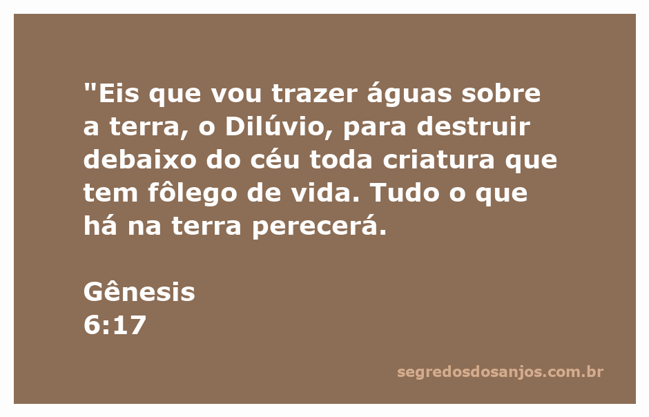 Representação artística do Dilúvio de Gênesis, mostrando águas cobrindo a terra e criaturas sendo levadas.