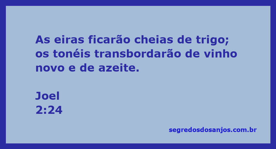 Imagem representativa da abundância descrita em Joel 2:24, com eiras cheias de trigo e tonéis transbordando de vinho e azeite.