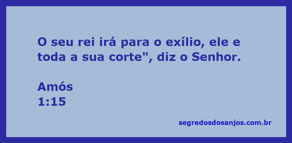 Representação artística da profecia de Amós, destacando o exílio do rei e sua corte.