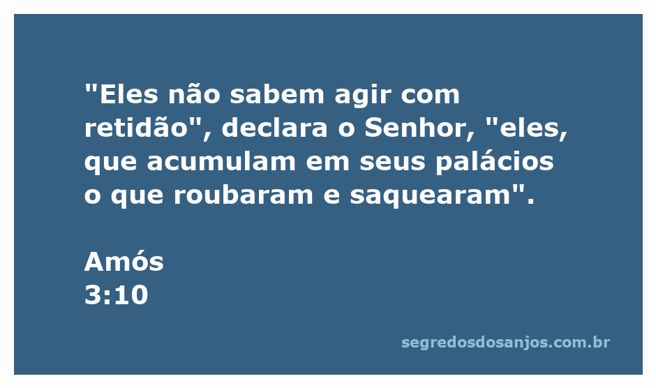 Imagem representativa da injustiça e acumulação de riquezas roubadas, simbolizando a passagem de Amós 3:10.
