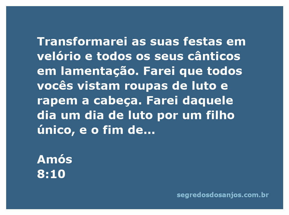 Uma representação artística de luto e lamentação inspirada em Amós 8:10, mostrando pessoas em roupas de luto e um ambiente sombrio.