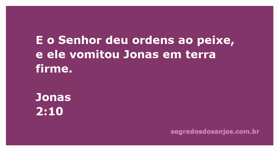 Ilustração de Jonas sendo vomitado por um grande peixe na praia, simbolizando a misericórdia de Deus.
