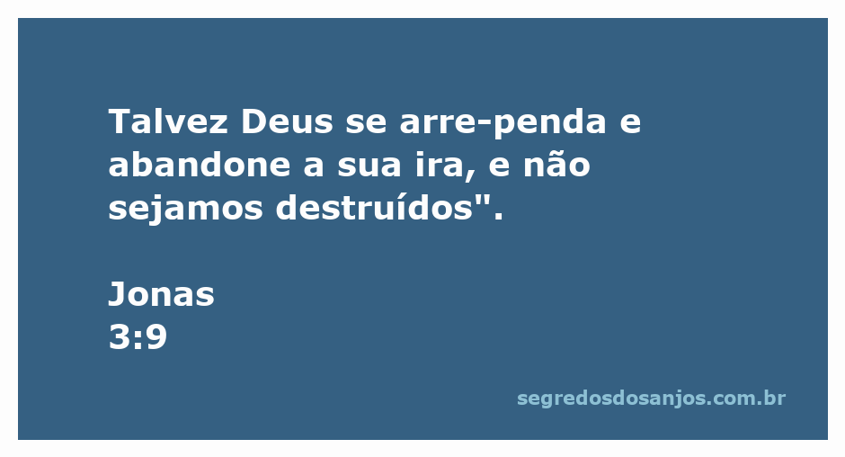 Imagem representativa de arrependimento e misericórdia divina inspirada em Jonas 3:9.