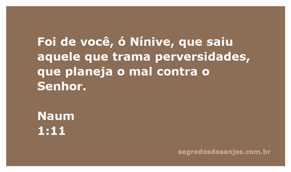 Imagem representativa de Nínive, simbolizando as tramas malignas contra o Senhor conforme Naum 1:11.
