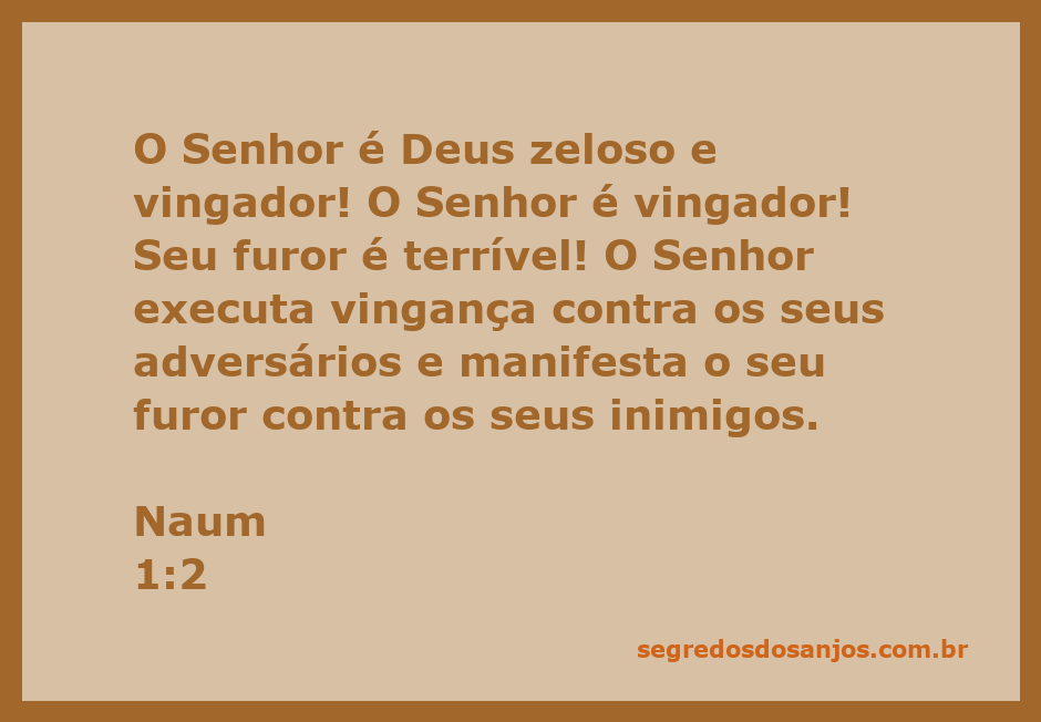 Imagem representativa da justiça divina, enfatizando o zelo e a vingança de Deus conforme Naum 1:2.