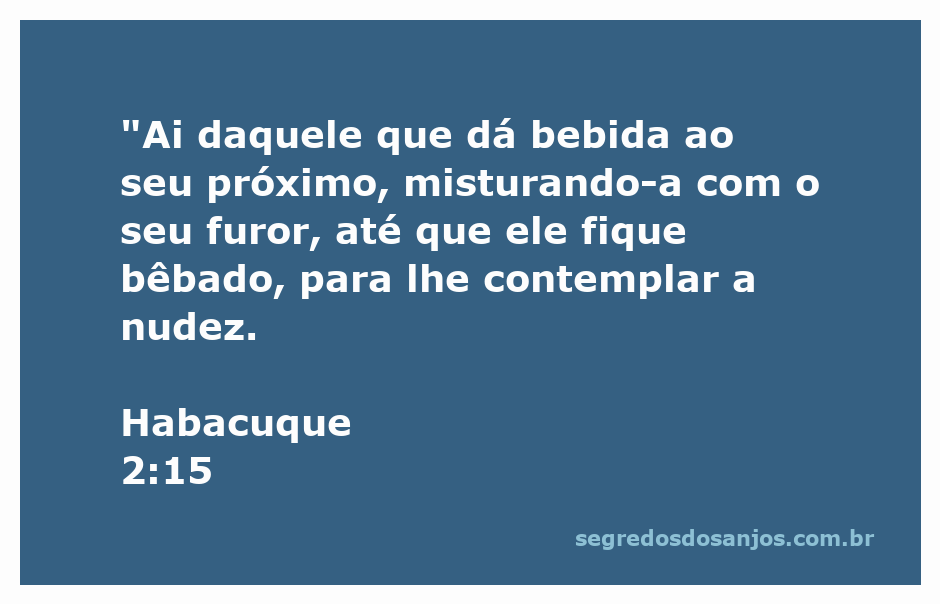Ilustração de um homem oferecendo bebida a outro, simbolizando a advertência de Habacuque 2:15 sobre a embriaguez e a exploração.