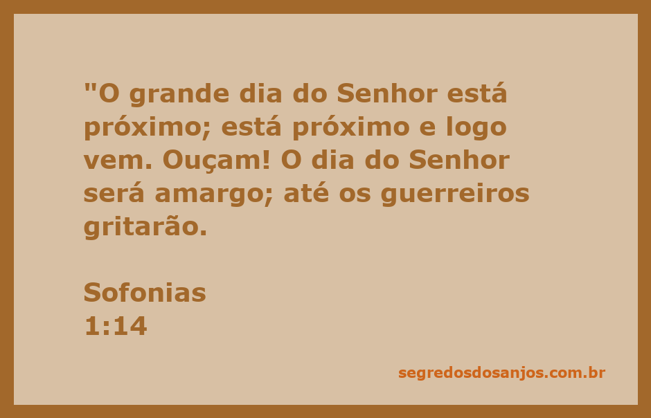 Imagem representativa do grande dia do Senhor, com guerreiros em um cenário dramático.