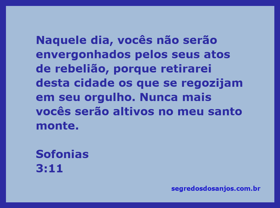 Ilustração do versículo Sofonias 3:11, mostrando uma cidade e pessoas demonstrando humildade e arrependimento.