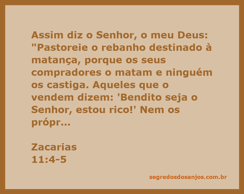 Ilustração de um pastor com ovelhas, simbolizando a mensagem de Zacarias 11:4-5 sobre o rebanho destinado à matança.