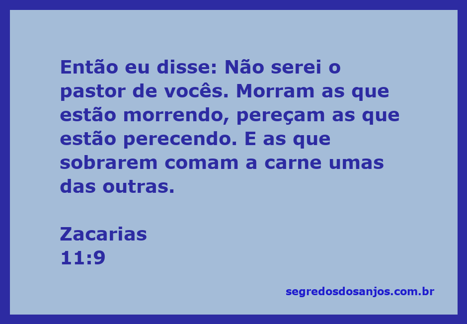 Imagem ilustrativa de Zacarias 11:9, representando a rejeição de um pastor e a tristeza do rebanho.