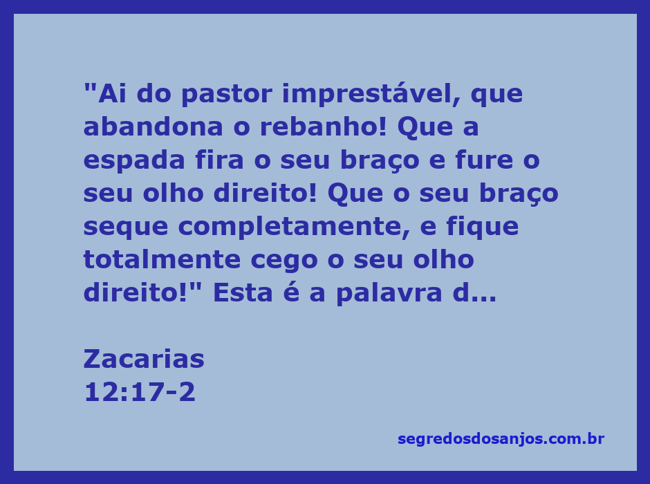 Imagem representando a advertência divina sobre pastores irresponsáveis e a proteção de Jerusalém.