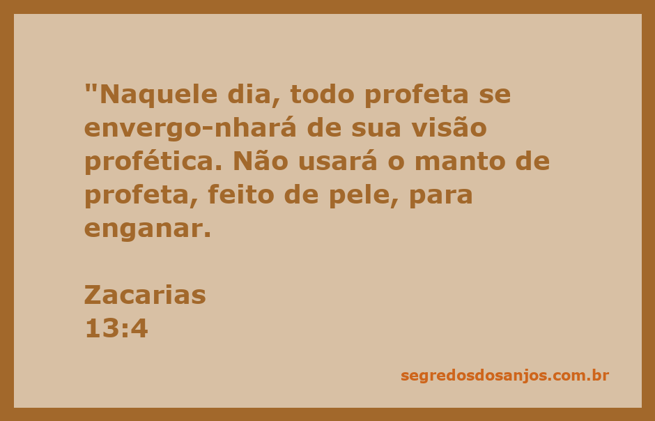 Ilustração de um profeta envergonhado, simbolizando a verdade na profecia de Zacarias 13:4.