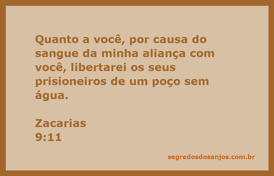 Imagem que representa a libertação dos prisioneiros conforme Zacarias 9:11.