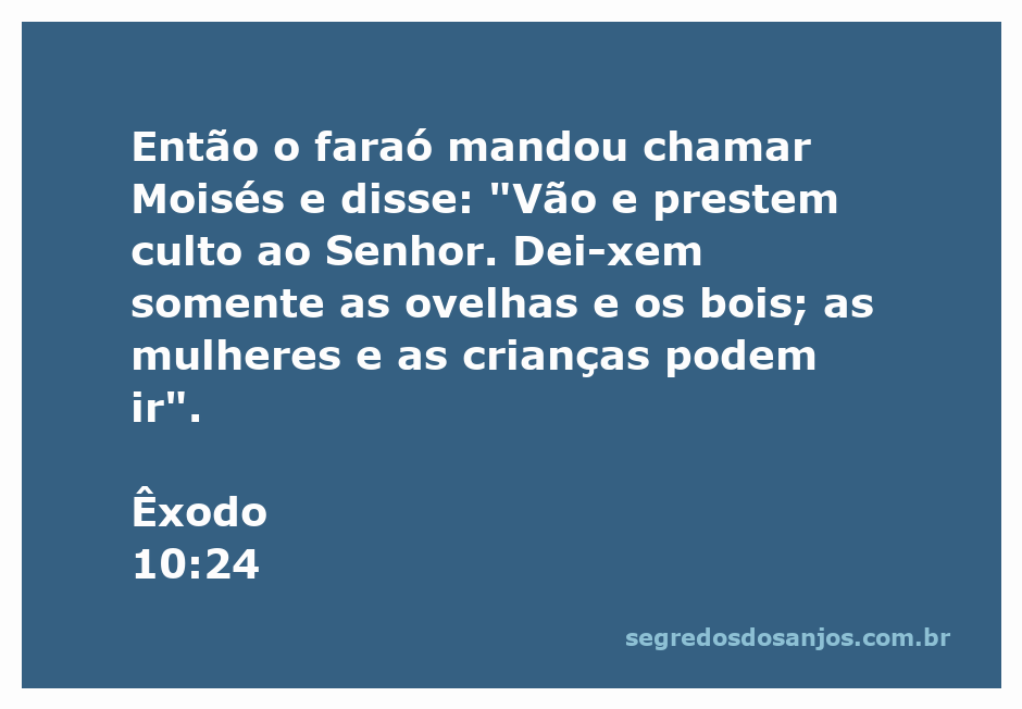 Moisés sendo chamado pelo faraó para discutir a libertação do povo hebreu.