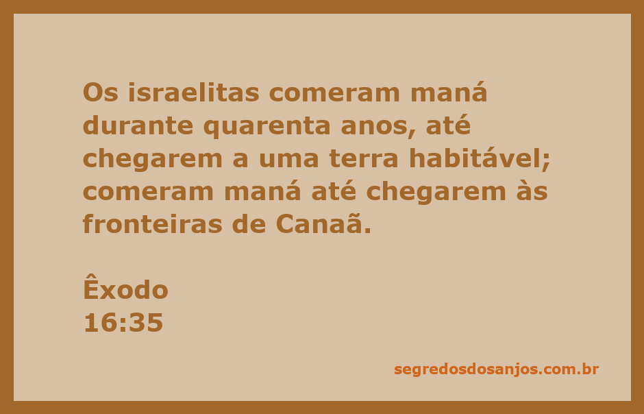 Representação dos israelitas coletando maná no deserto durante a jornada de 40 anos até Canaã.