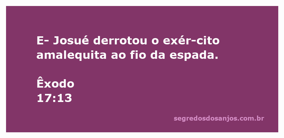 Ilustração da batalha entre Josué e o exército amalequita, simbolizando a vitória pela fé.