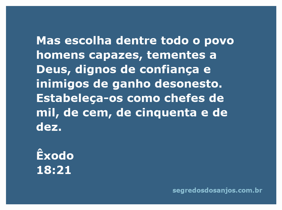 Imagem de líderes sábios e justos, representando a escolha de homens capazes segundo Êxodo 18:21.