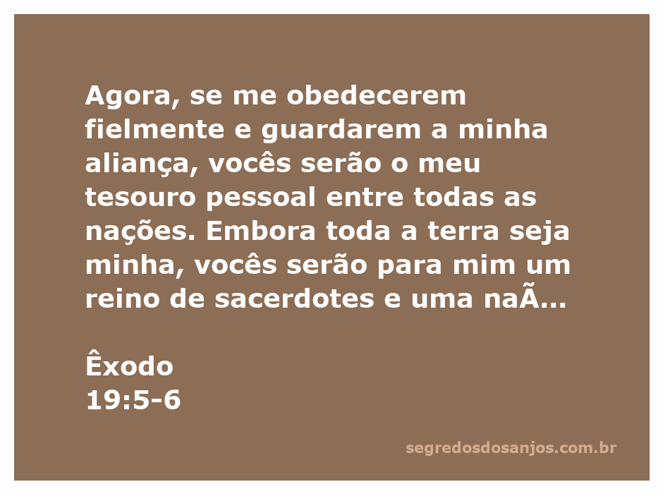Imagem de uma representação artística da aliança entre Deus e os israelitas, simbolizando a promessa de um reino de sacerdotes.