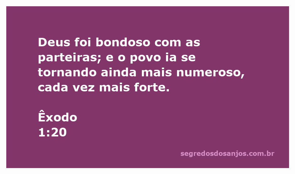 Imagem representando as parteiras hebreias sendo abençoadas por Deus enquanto ajudam a aumentar a população de Israel.
